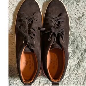 Marc Joseph New York Black Suede Size 10 NWOT Luxury Leather Comfort Shoes